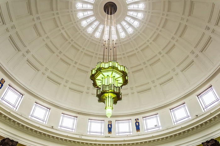 Domed ceiling of Brotherton Library